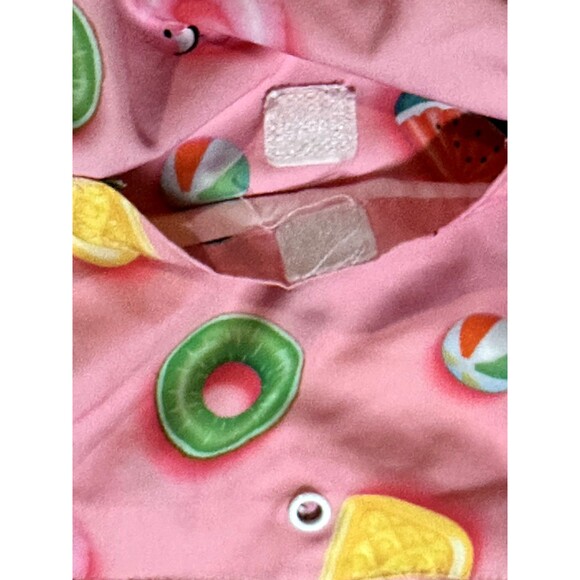 MOSMANN wear under swim trunks pink pool tube flamingos watermelons pineapples L - Picture 14 of 16